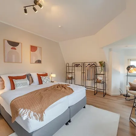 Design-apartment - 2 Schlafzimmer, 4 Betten, Arbeitsplatz - By Lott Living Apartment