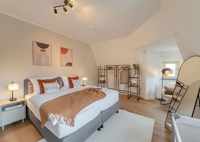 Design-apartment - 2 Schlafzimmer, 4 Betten, Arbeitsplatz - By Lott Living Apartment