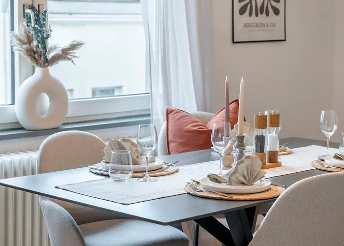 Design-apartment - 2 Schlafzimmer, 4 Betten, Arbeitsplatz - By Lott Living