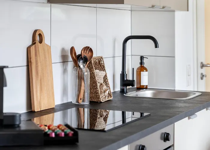 Design-apartment - 2 Schlafzimmer, 4 Betten, Arbeitsplatz - By Lott Living Duisburg